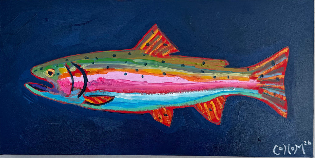 Trout in Blue