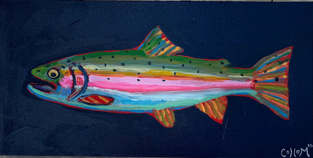 Trout in Blue