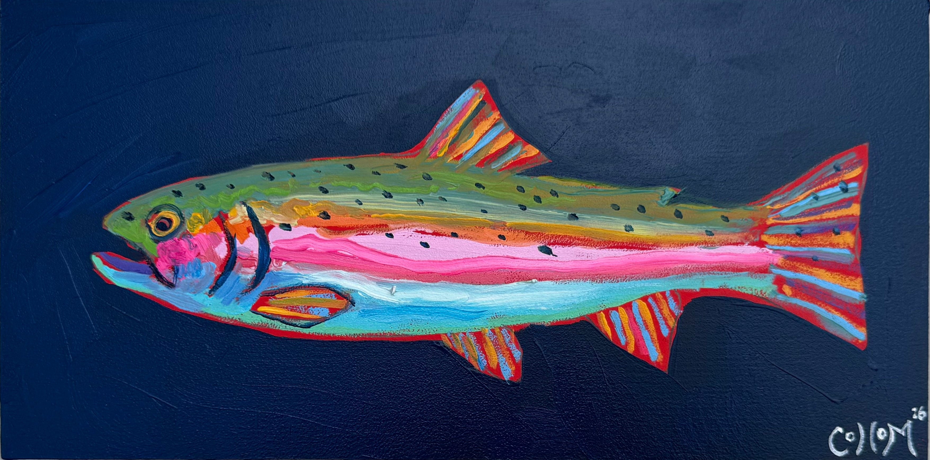 Trout in Blue