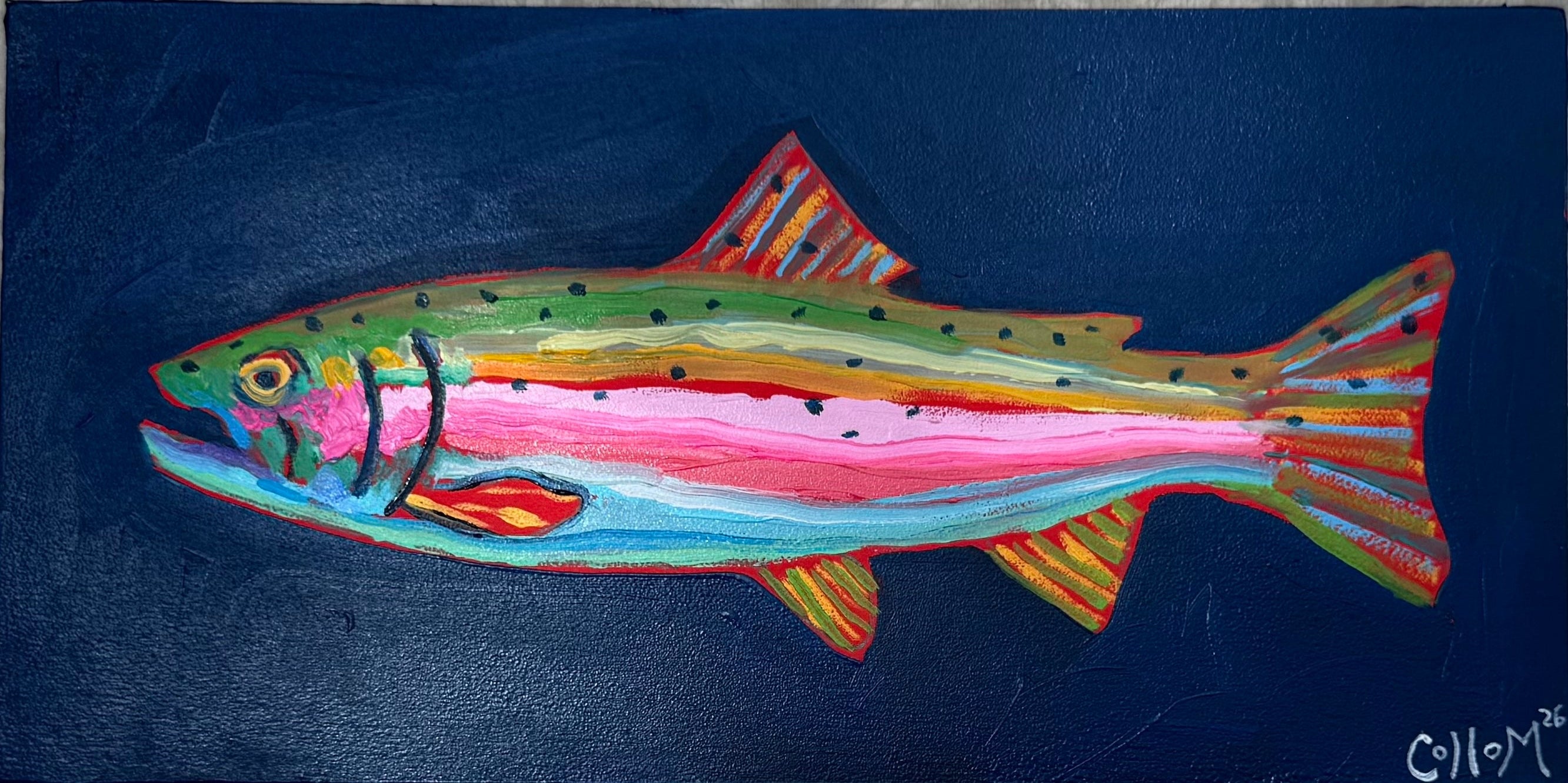Trout in Blue