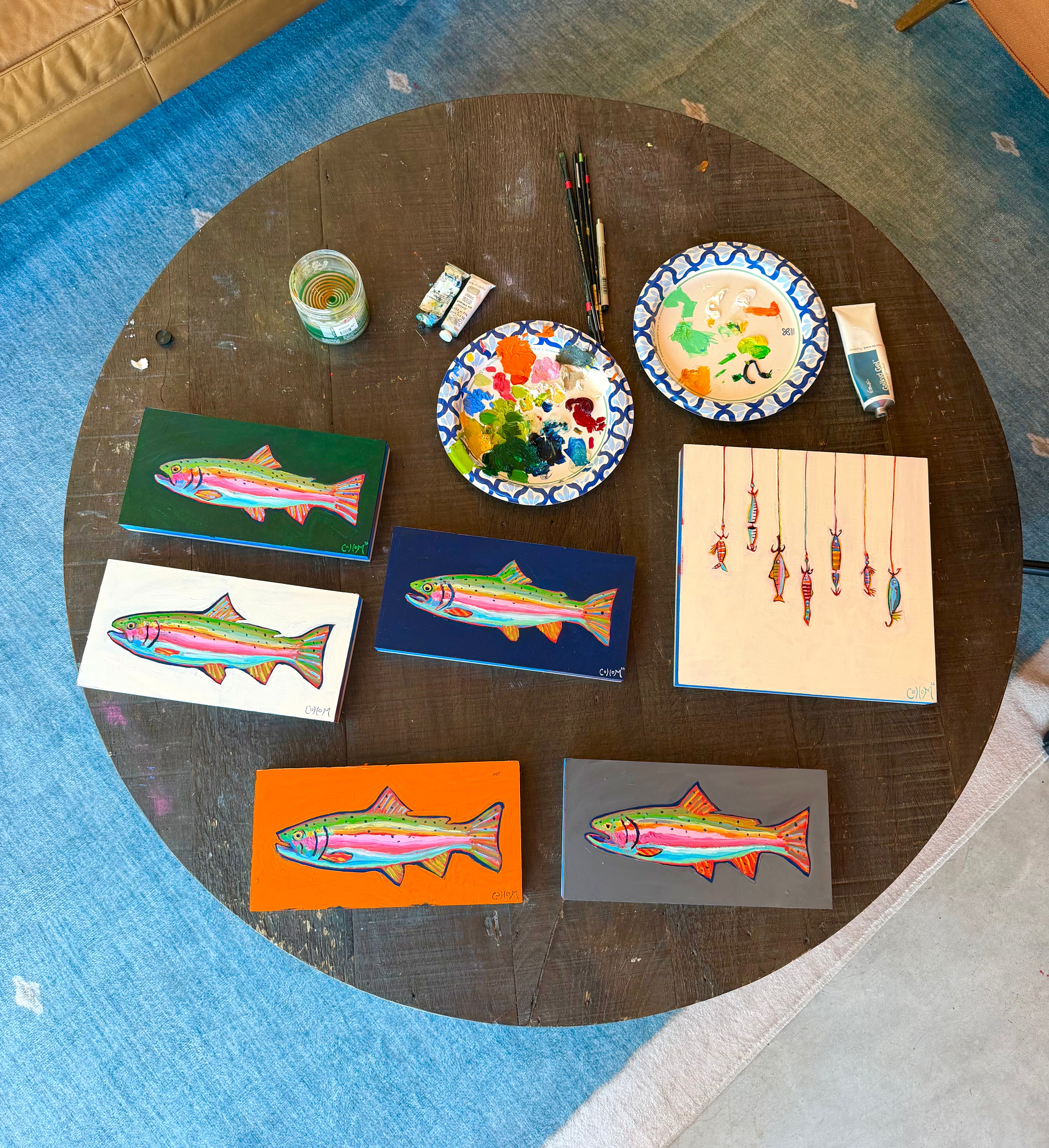 Trout in Orange