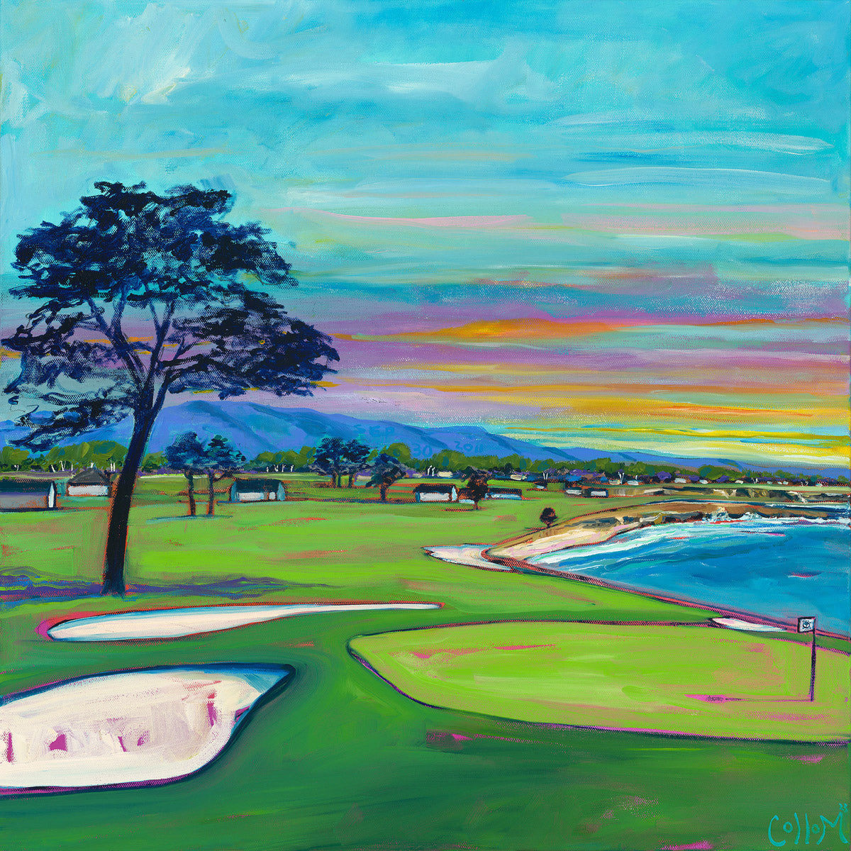 Pebble Beach Print