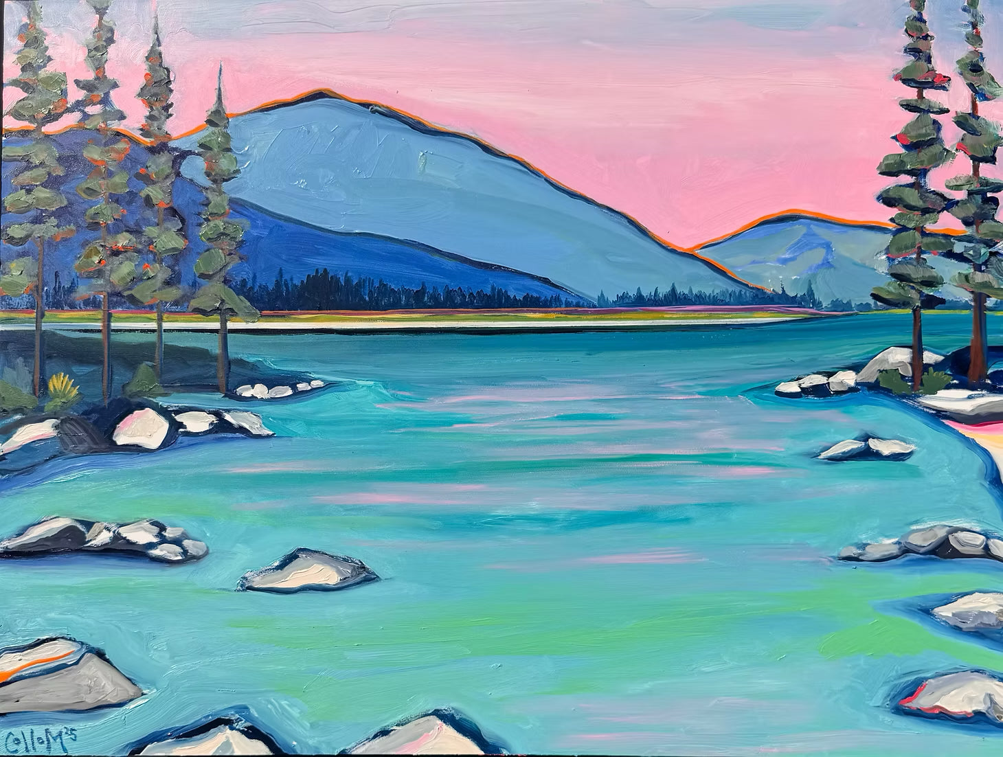 Sunset at Fanny Bridge