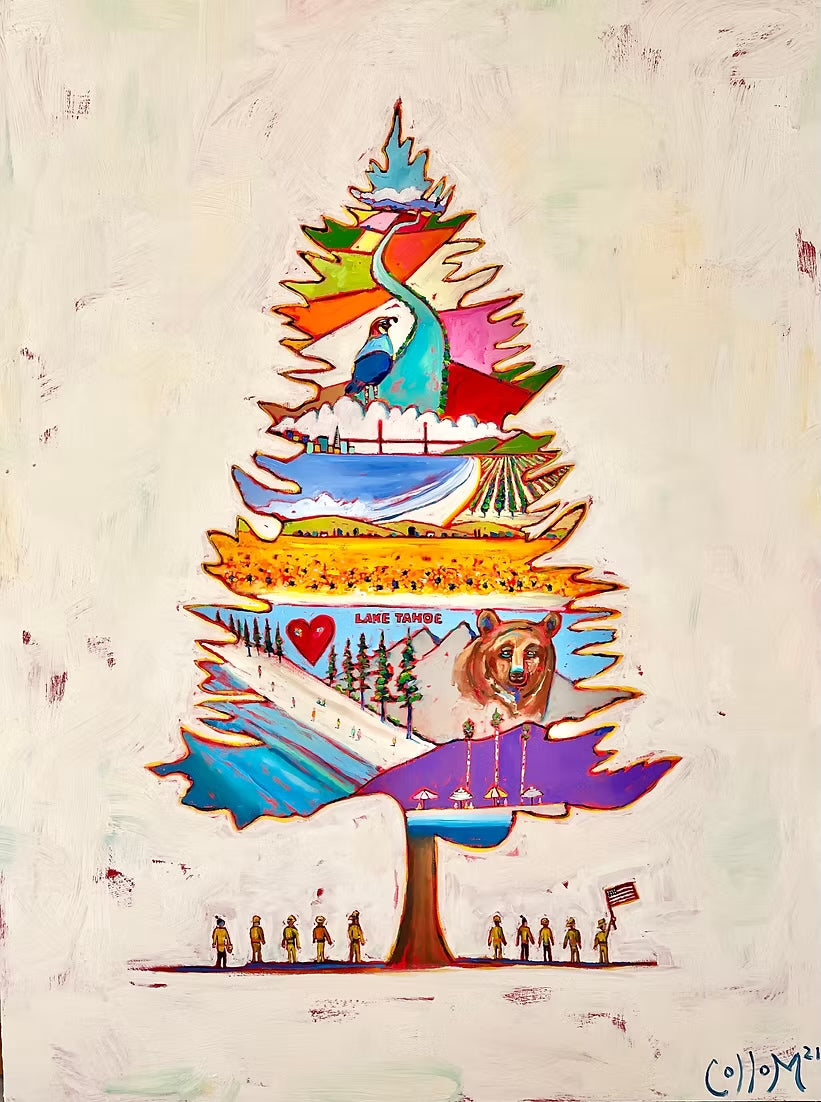 California Tree Print