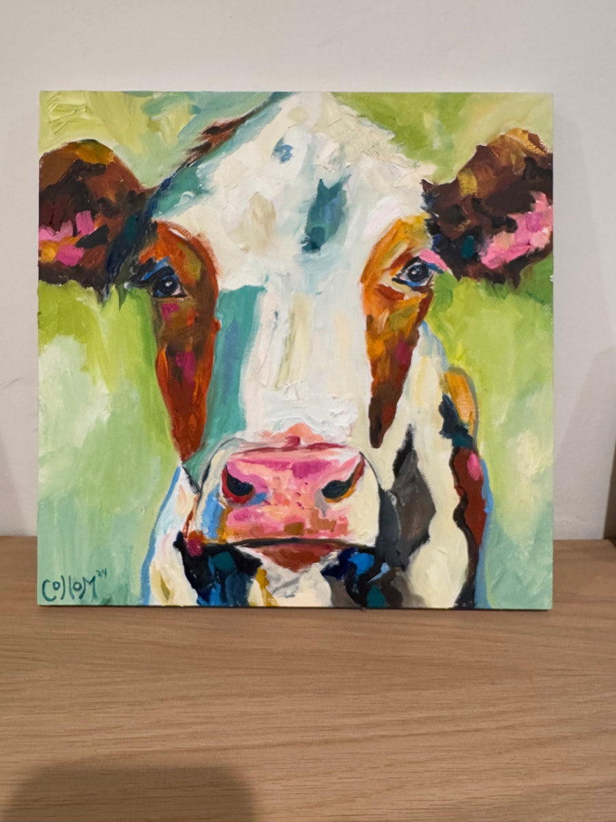 Framed Cow 1