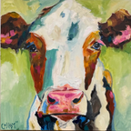 Framed Cow 1