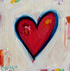 Heart Series on Wood Panel
