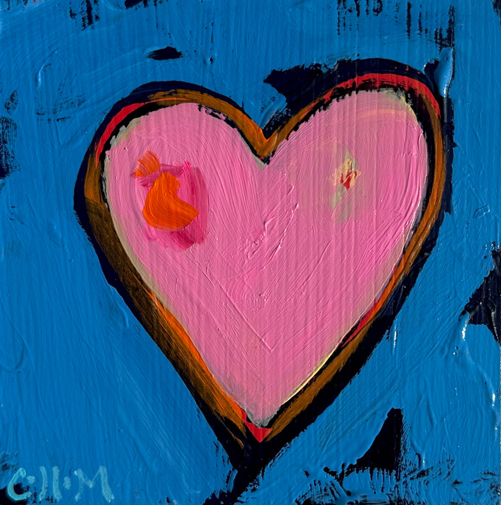 Heart Series on Wood Panel
