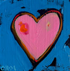 Heart Series on Wood Panel