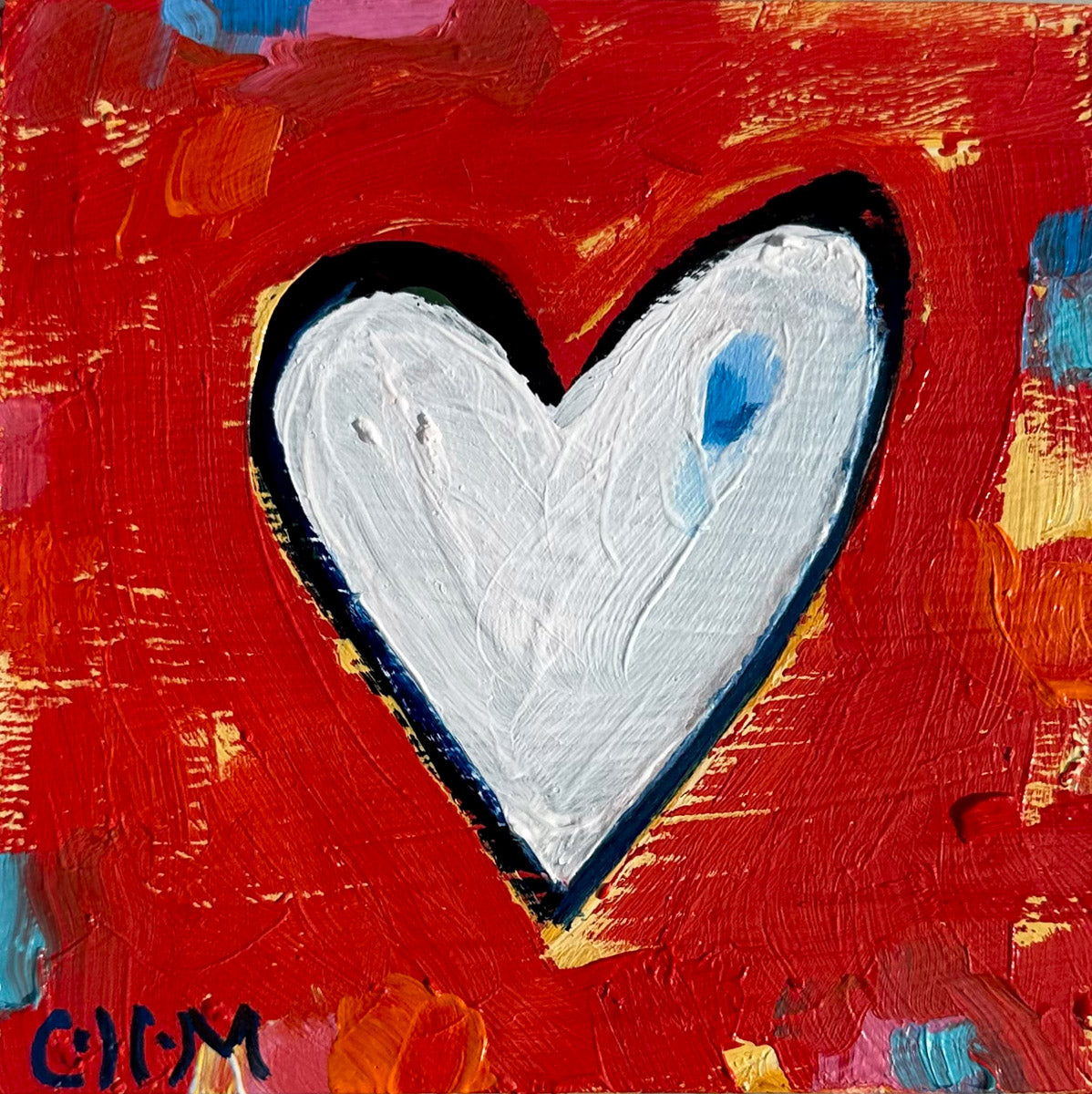 Heart Series on Wood Panel