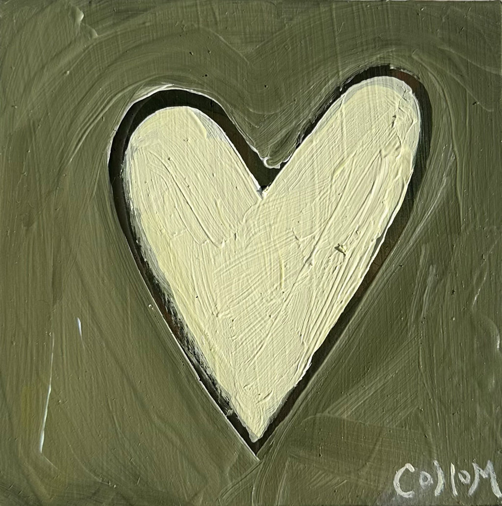 Heart Series on Wood Panel