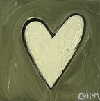 Heart Series on Wood Panel