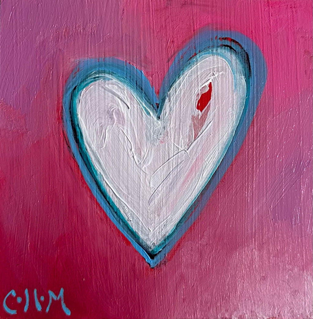 Heart Series on Wood Panel