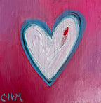 Heart Series on Wood Panel