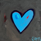 Heart Series on Wood Panel