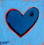 Heart Series on Wood Panel