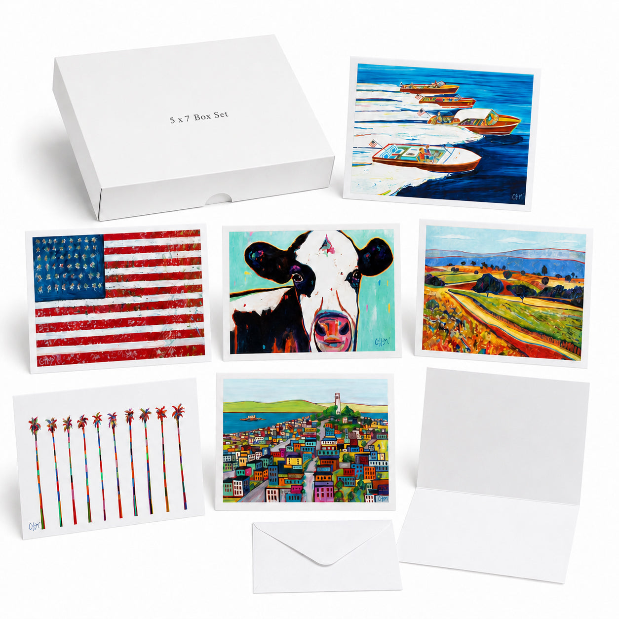 ティムバルマー　Tim Bulmer　版画　whacko! Greeting Card Box Set – Tim Collom Gallery