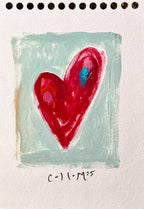 Heart Series in Golden Frame