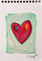 Heart Series in Golden Frame