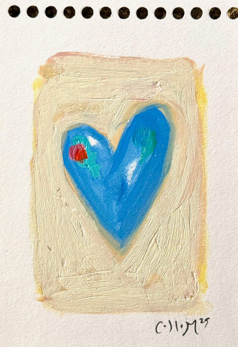 Heart Series in Golden Frame