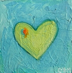 Heart Series on Wood Panel