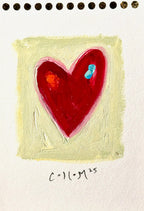 Heart Series in Golden Frame