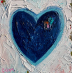 Heart Series on Wood Panel