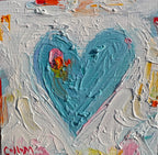 Heart Series on Wood Panel