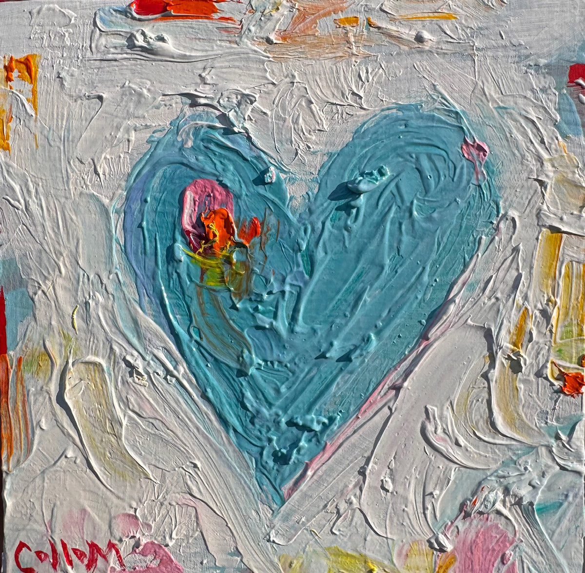 Heart Series on Wood Panel