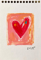 Heart Series in Golden Frame