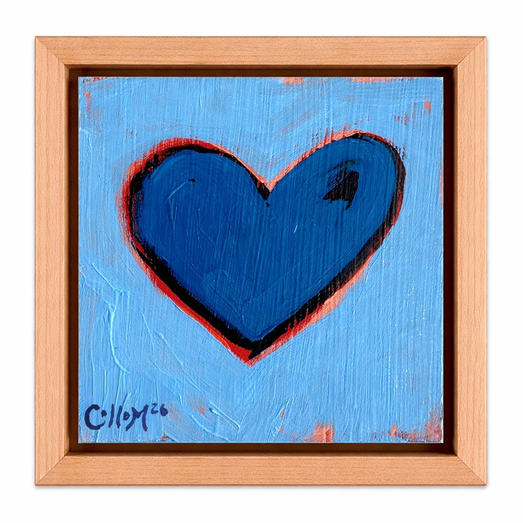 Heart Series on Wood Panel