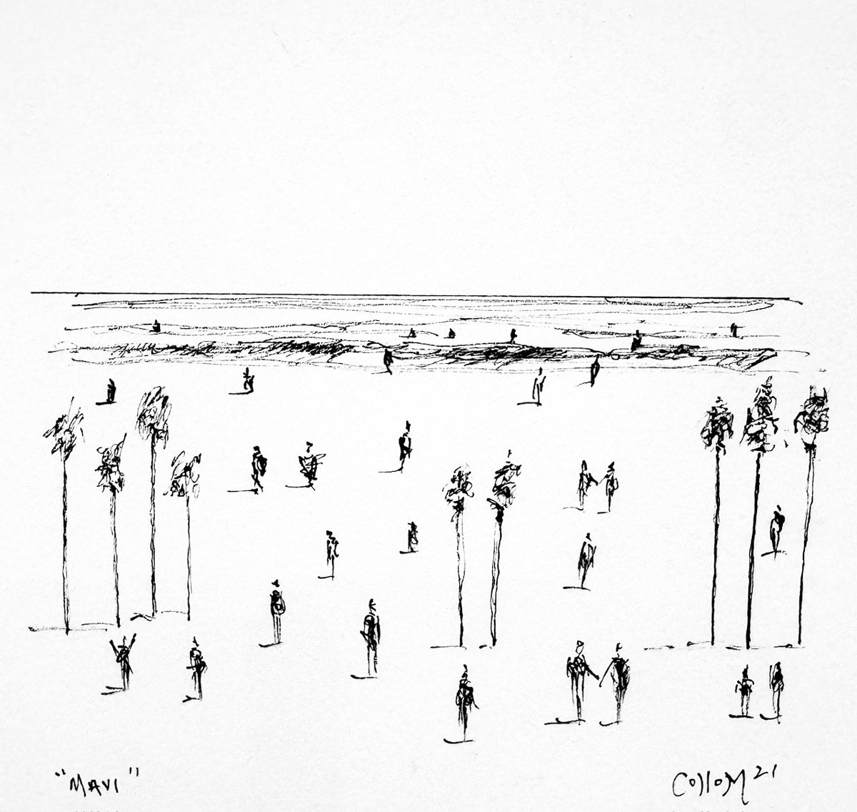 Maui Field Sketch