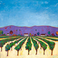 Purple Hills Vineyard Print