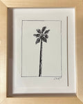 Single Palm Field Sketch
