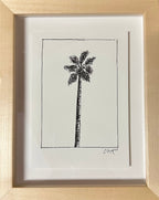 Single Palm Field Sketch