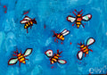 Six Bees