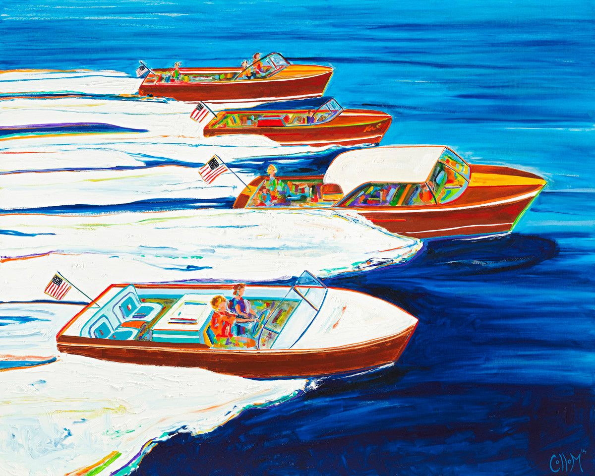 Tahoe Speed Boats Print