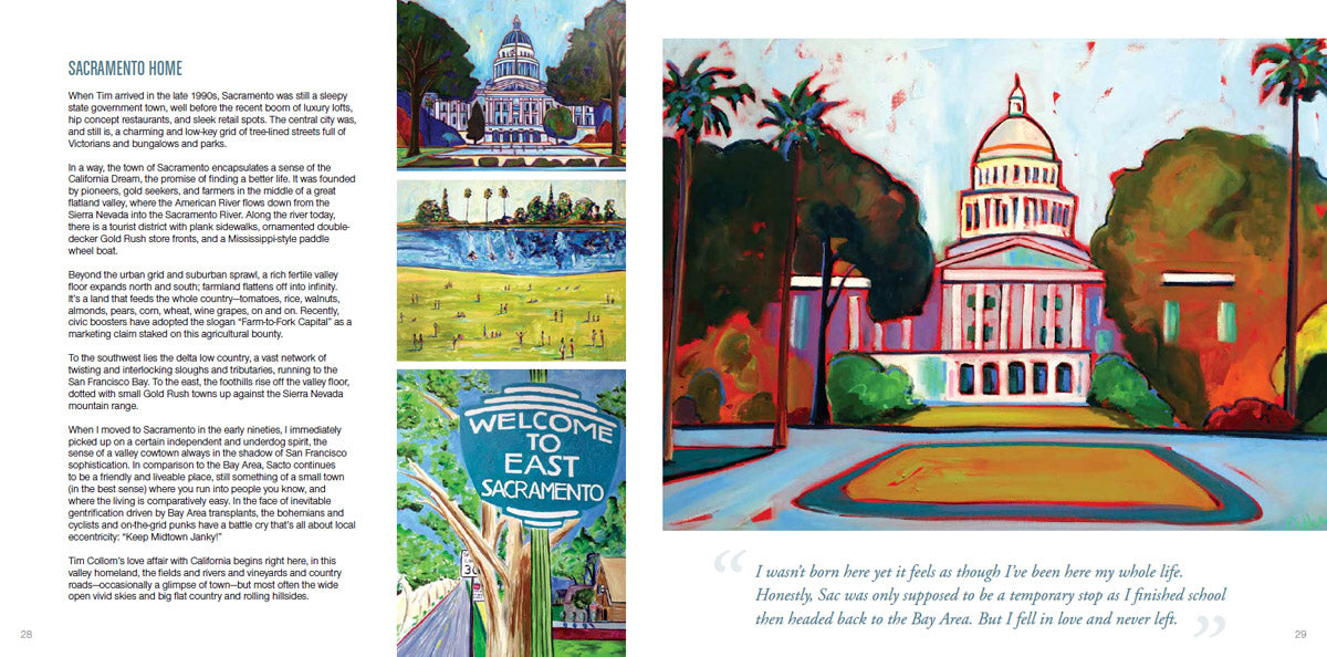 Tim Collom California Painter: A Retrospective Book