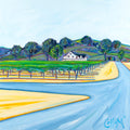 Vineyard Home Print